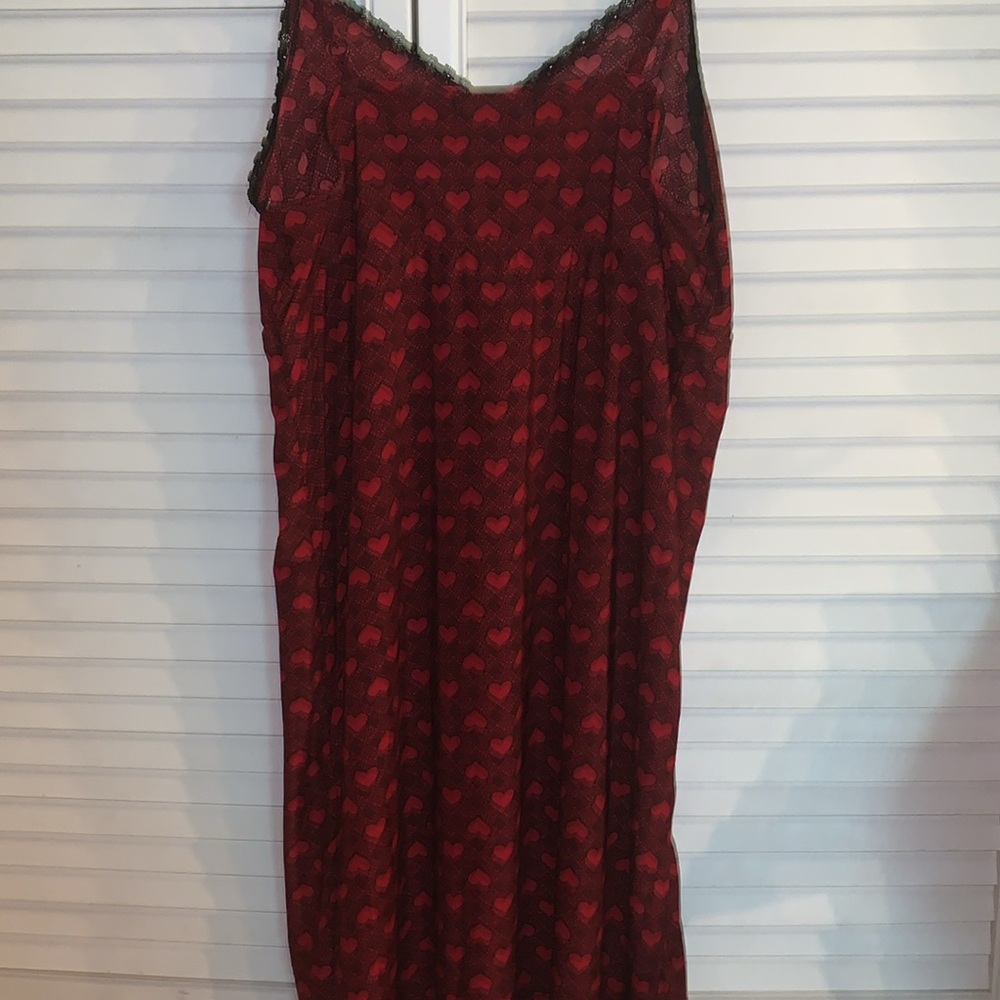Rene rofe lace Satin heart nighty  xl - Picture 3 of 7